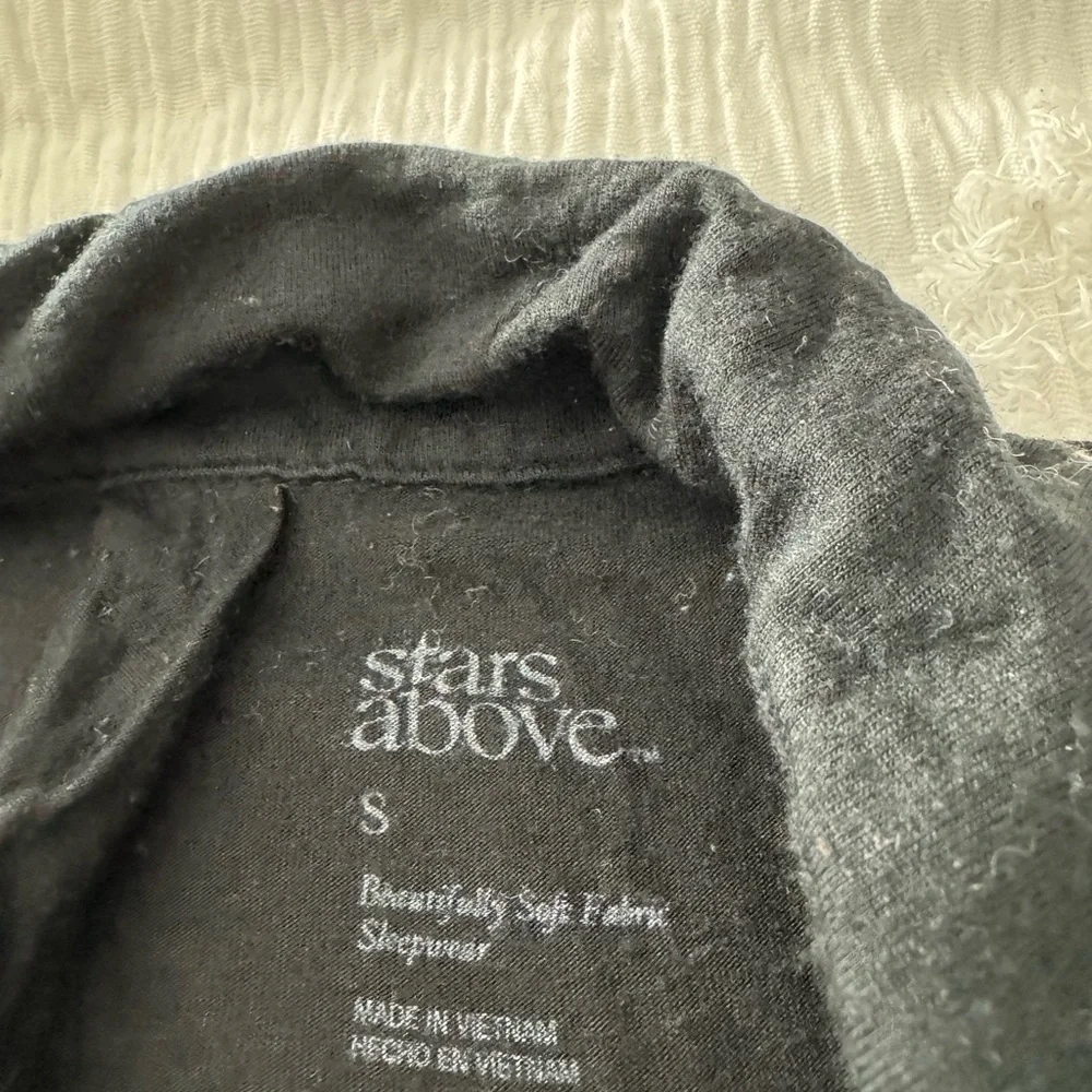 Stars Above Black Nightgown Women’s Small from Target Pajamas pjs - Picture 4 of 7